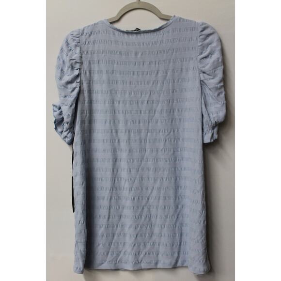 *NEW* DOE & RAE SCRUNCH SLEEVE TOP - Picture 2 of 5